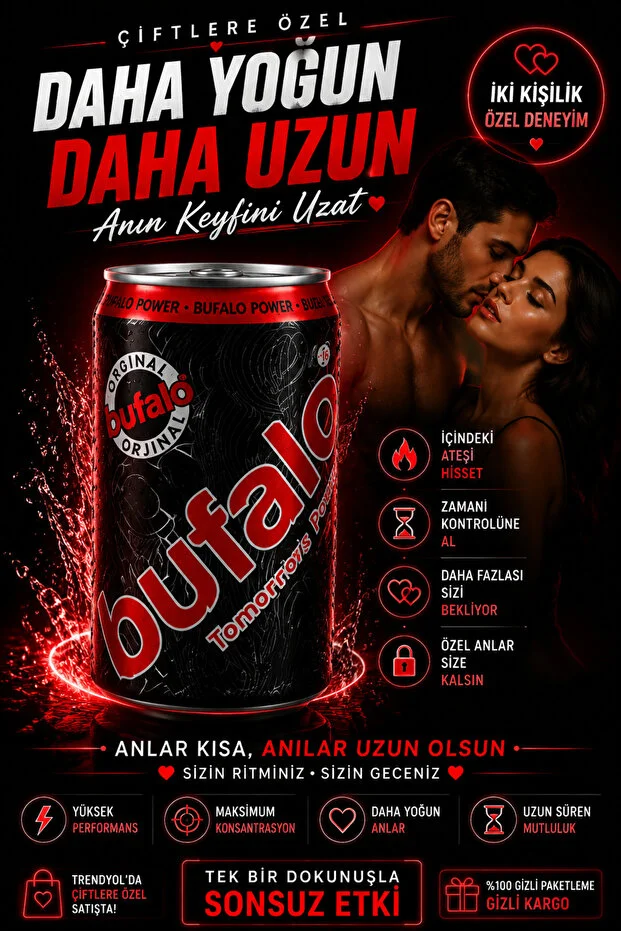 Bufalo Energy Likit Enerji İçeceği Tekli | Özel Seri